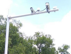 Adjustment method of surveillance engineering camera