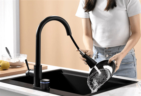 In a word, control the water output. Xiaomi has a new intelligent faucet